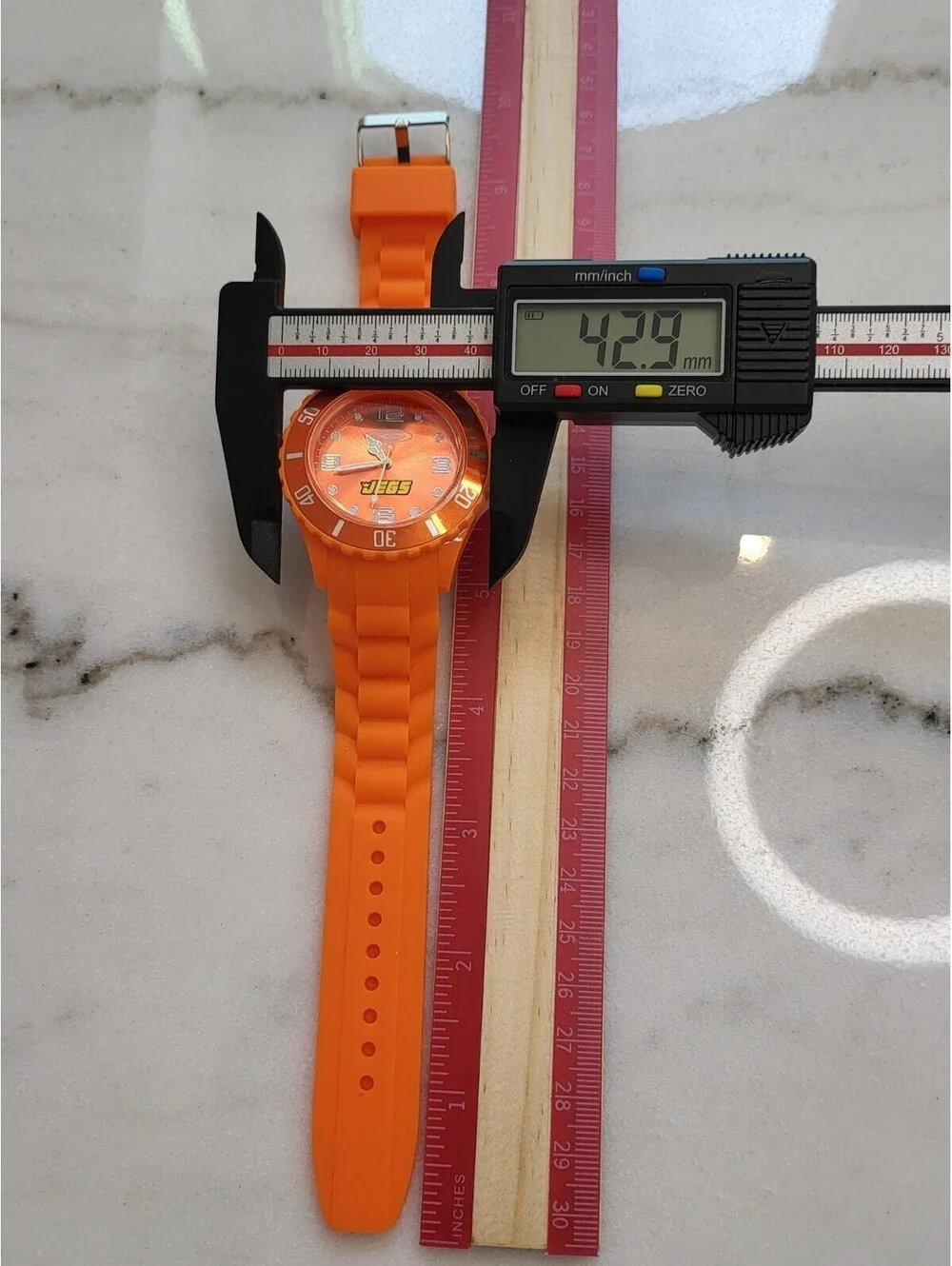 Men's Quartz Watch Working NewBattery Automobilia 43mm JEGS NWOT